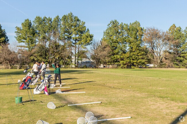 Hit the driving range at Lit'l Links Golf Club in Haikey Creek.