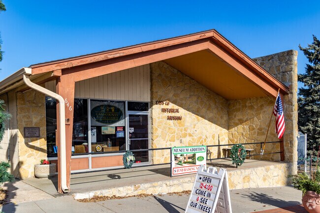 The Cass County Historical Society Museum presents shows the history of Plattsmouth.