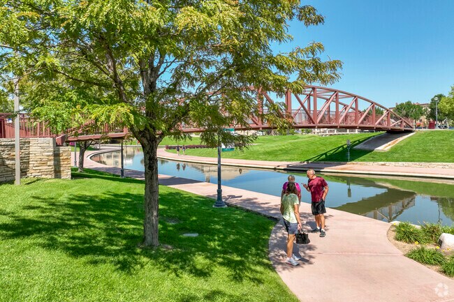Salt Creek is a short drive from the Historic Riverwalk in Downtown Pueblo.