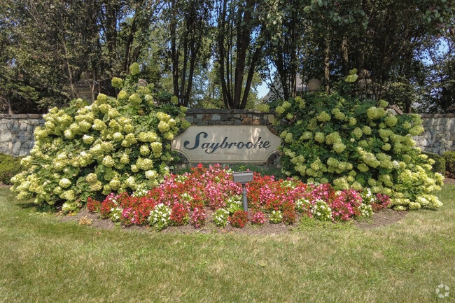 Lush green landscapes and peaceful ambiance define the Villages At Saybrooke in Manassas.