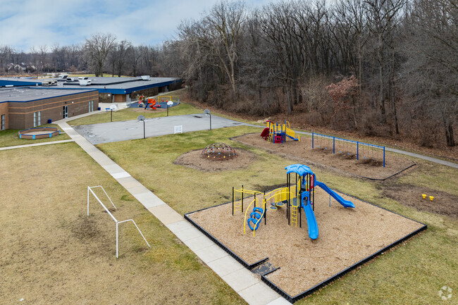 Gudith Elementary School main play area.