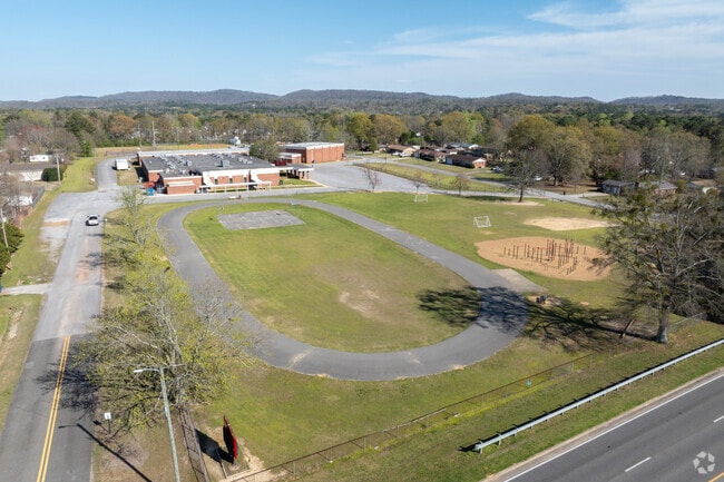 Southside Elementary School has plenty of room for kids to run and play.