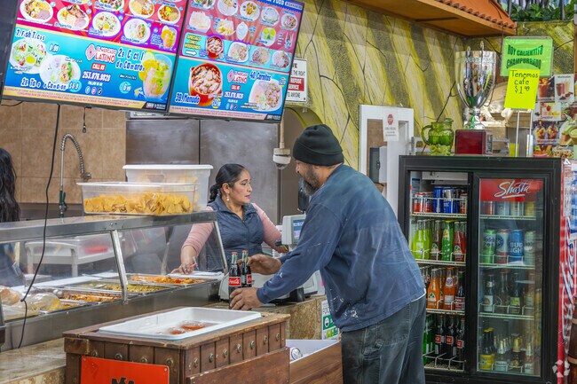 Be sure to get some tacos at the shop inside El Mercado Latino near Southeast Auburn.