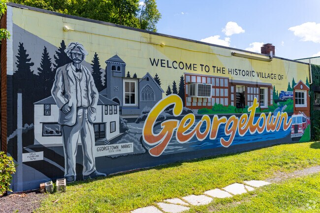 Residents head to the Georgetown area for a historic downtown type of shopping and dining experience.