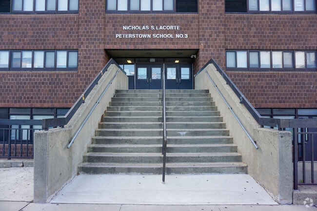 J. Christian Bollwage Finance Academy in Bayway, New Jersey.