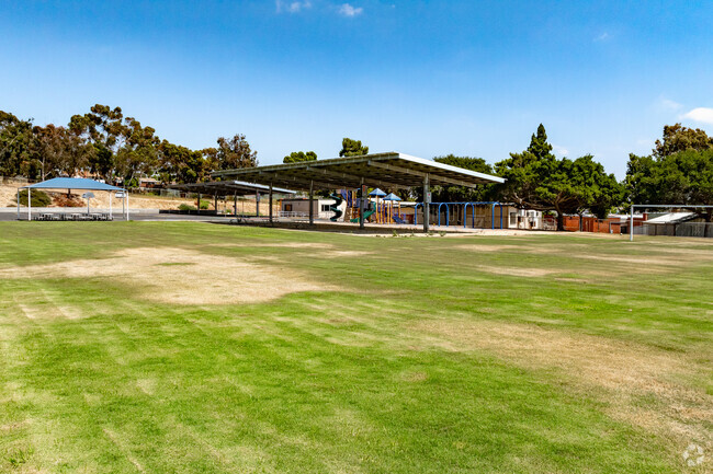 A view of the playing fields at Sunnyslope Elementary School in Palm City.