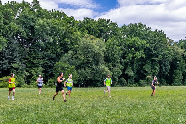 Never a bad time for some ultimate frisbee at Stratton Local Park.