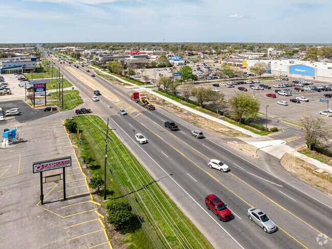 Many retail options can be found along Highway 61 in LaPlace.