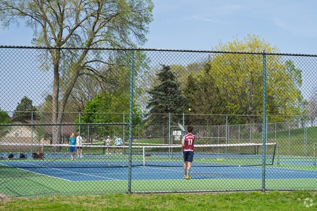 Copeland Park has multiple courts for tennis enthusiasts.
