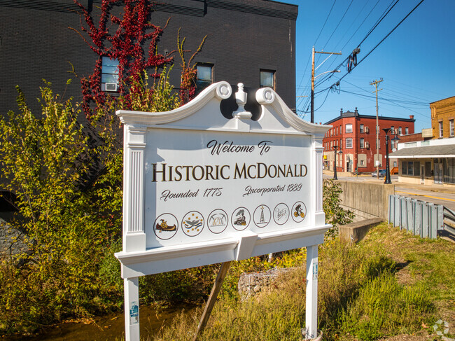 Historic McDonald was founded in 1775.