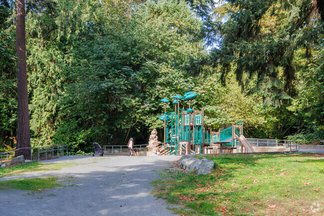 Adelaide Park is a popular spot for younger residents to play.