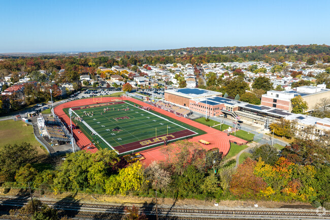 Monsignor Farrell High School emphasizes active service and good sportsmanship.