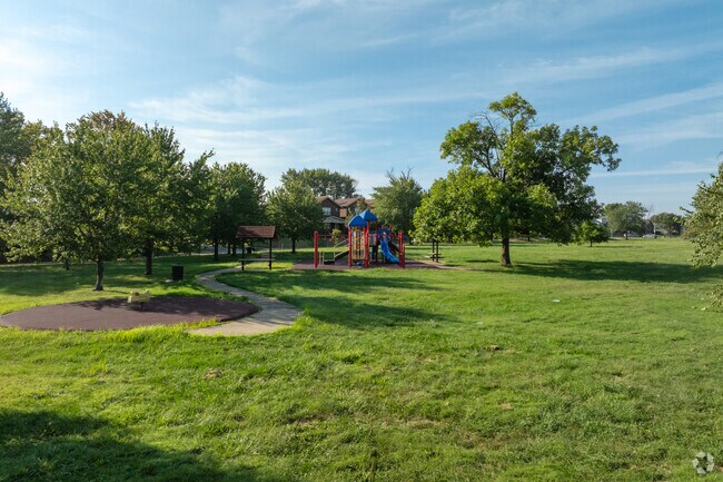 Bring the kids to the playground and green space at Penrose Park.