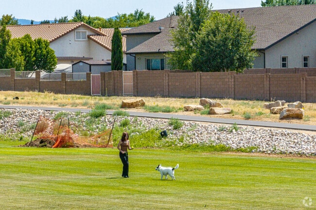Many of the parks in Coyote Springs are new and well kept.