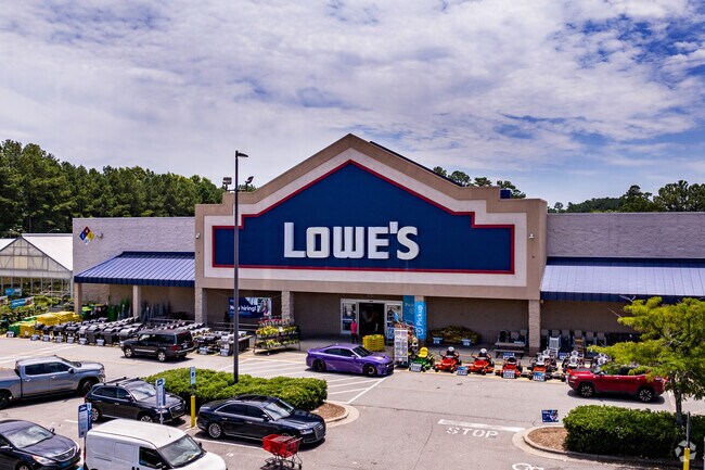 Lowes is right up the street on Capital Blvd. in the Atlantic neighborhood.
