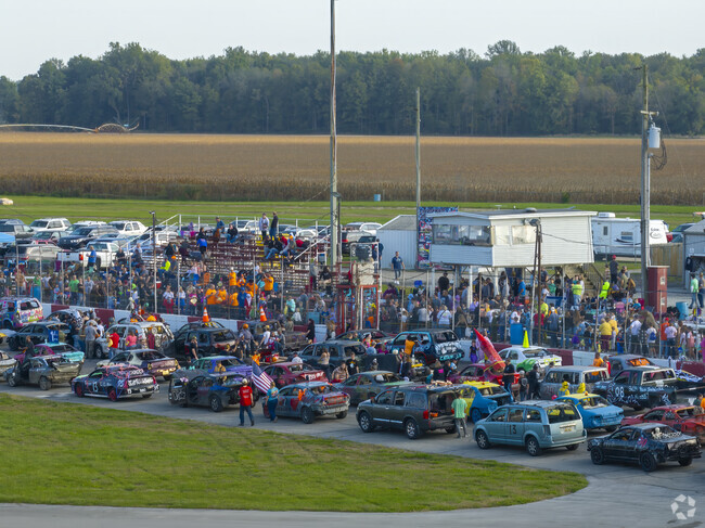 The New Paris Speedway hosts many events for Benton locals.