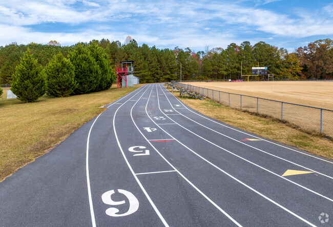 Your young track runners will love this 6 lane track at Whitewater Middle School.