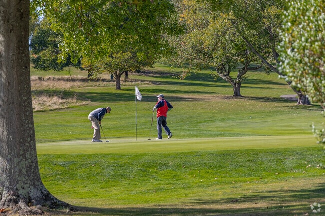 Allegheny Township residents enjoy the day playing golf at Willowbrook Country Club.