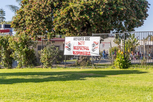 The Castle Park Middle School in Chula Vista.
