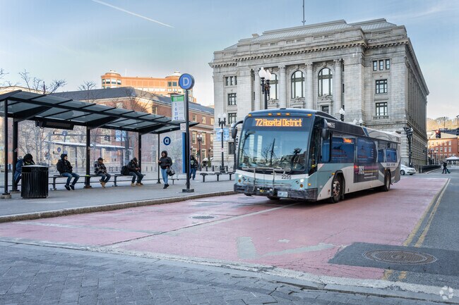 College Hill residents enjoy easy travel to major cities with RIPTA bus connections.