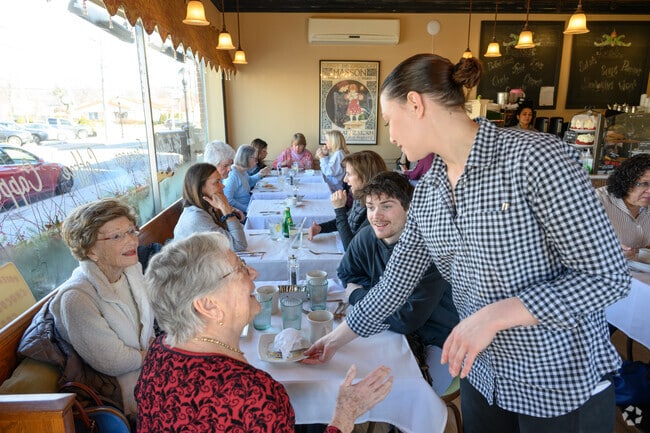 For a European-style cafe experience in NJ, it's hard to beat La Vie En Rose in Waldwick.
