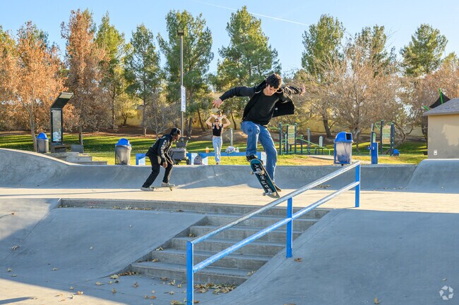 Doris Davies Skate Park is the perfect place to try out your new tricks.