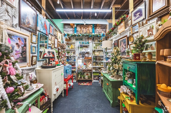 The Shiny Hen is a fun stop for many Satsuma residents seeking a unique shopping experience.