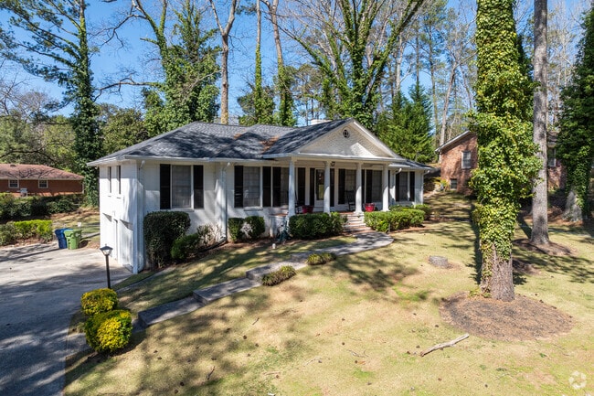 Nestled in the charming neighborhood of Greenbriar, several ranch-style homes boasting spacious walk-out basements have undergone extensive renovations, showcasing a blend of contemporary design and modern updates.