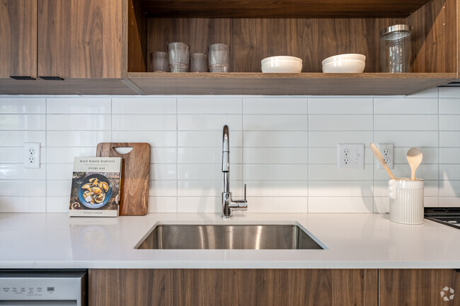 Model - 1BR, 1BA - 614SF - Sink Detail