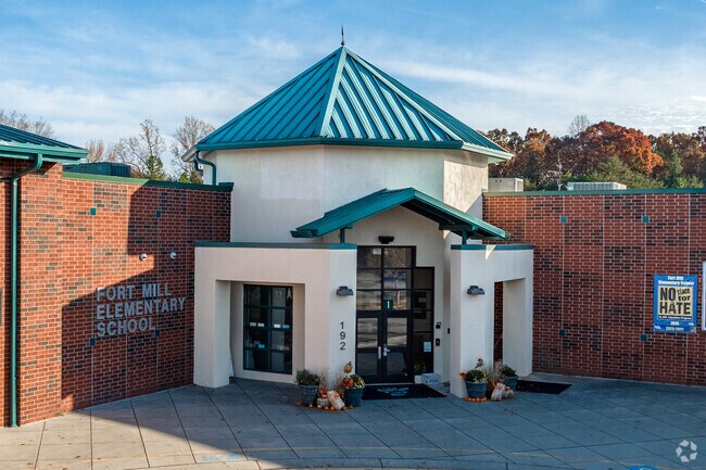 The Fort Mill Elementary School serves just over 745 students.