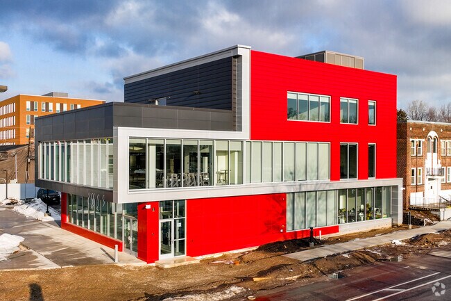 Juxtaposition Arts building in the Jordan neighborhood in downtown Minneapolis.