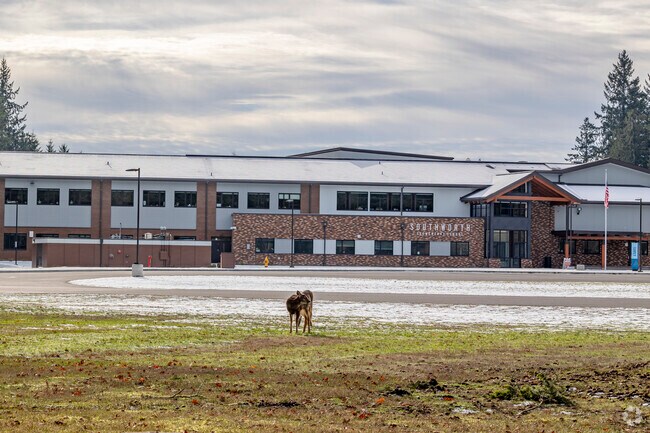 Here at Southworth Elementary School they teach grades Pre-K through sixth.