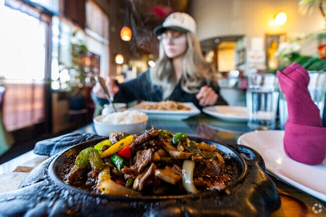 Simply Thai is the highest rated ethnic cuisine in the Sky Ranch neighborhood.