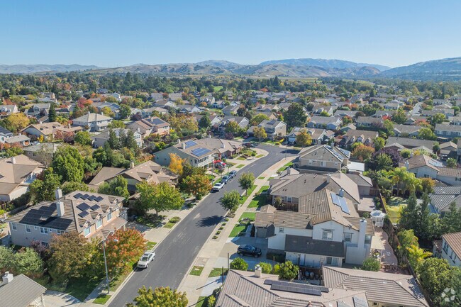 Kristopher Ranch is full of beautiful single family homes on medium sized lots.