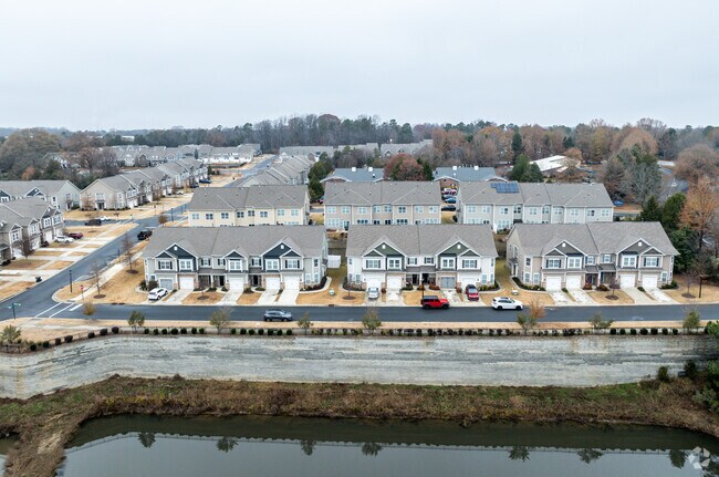 There are many home types in the West Sugar Creek area.