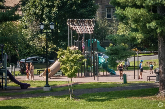 Kids will never be bored with all the playgrounds available in Blue Hills.