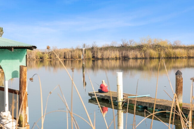 Peaceful fishing moments are abundant on Bethel Island's serene waters.