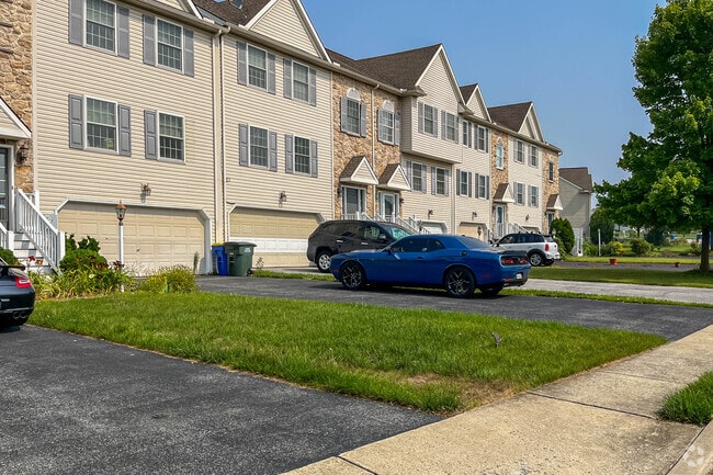 Modern townhomes are also common in Weigelstown.