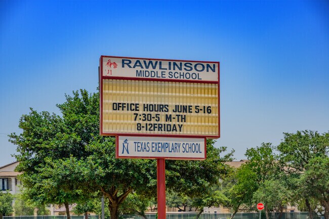 Feel the vibrant school pride at Rawlinson Middle School.