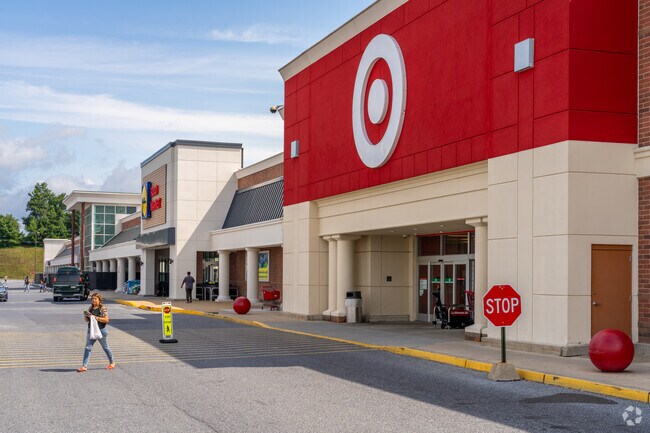 Along U.S. Route 22, the massive Paxton Towne Centre includes big box stores like Target for Colonial Park shoppers.