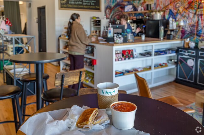 Haven Bodega in Old Town Lilburn offers coffee, sandwhiches and more.