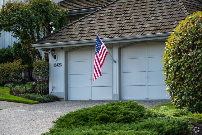 Brickyard Road-Queensgate homes often feature practical two-car garages.