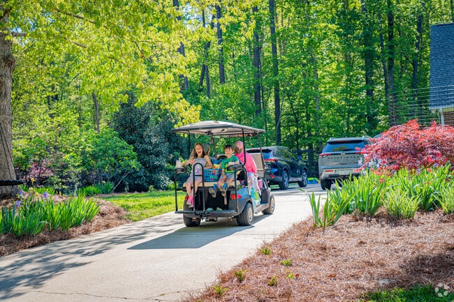 Stonebridge residents enjoy the outdoors without having to leave the neighborhood.