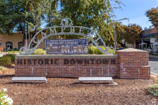 Paynes is 2 miles from downtown Campbell.