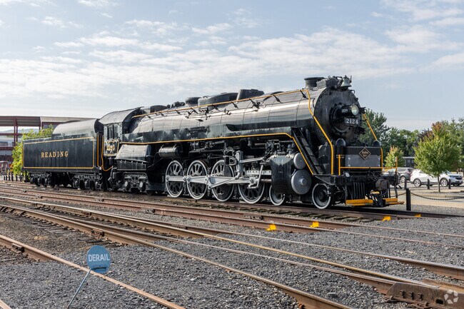 Visit the Steamtown National Historic Site and see old steam engines minutes from Tripp's Park.