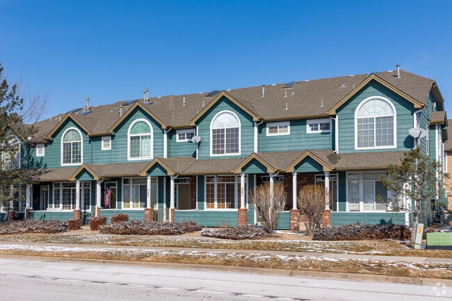 Newly built townhomes are a popular option for residents looking for more budget-friendly housing.