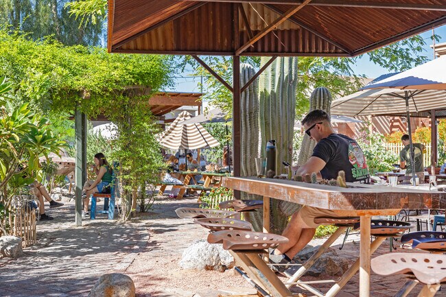 Avenue B and C, AZ coffee lovers can enjoy a cup of joe in a serene setting at Cafecito.