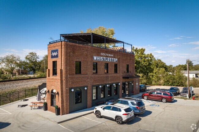 Whistle Stop is a Ooltewah Center favorite for decadent milkshakes, sandwiches, and train spotting.