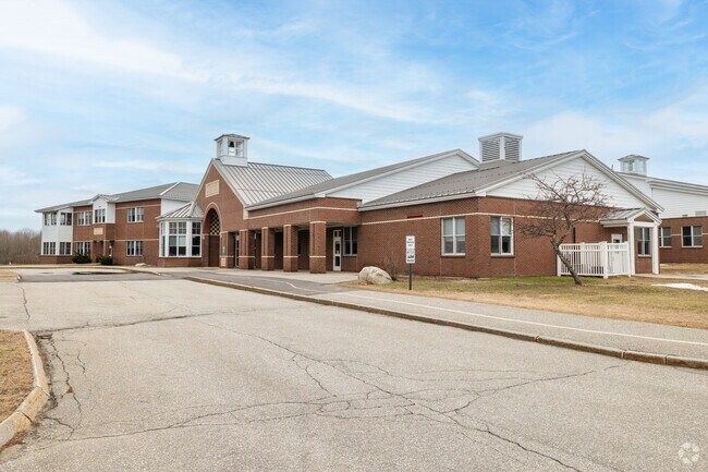 Carrie Ricker Shool in Wales offers students an expansive campus.