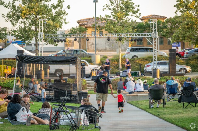 Make new memories with loved ones at Bobcat's Summer Concert Series at Hesperia Civic Plaza's amphitheater near Golden Arrow Ranchos.